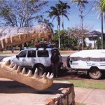 Well we were in crocodile country – Penelope and The Manor (and Ros) in Normanton, Gulf Country.