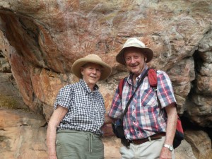 Ros and Tim – very happy campers!