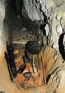 In 'Artefact Cave' these relics dating from the 19th century and beyond can still be seen by visitors.