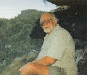 Senior traditional owner of Mt Borradaile, Charlie Mangulda. Image courtesy of Davidson Arnhemland Safaris